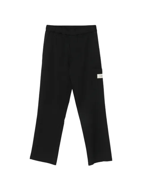 FLÂNEUR logo-patch cargo pants