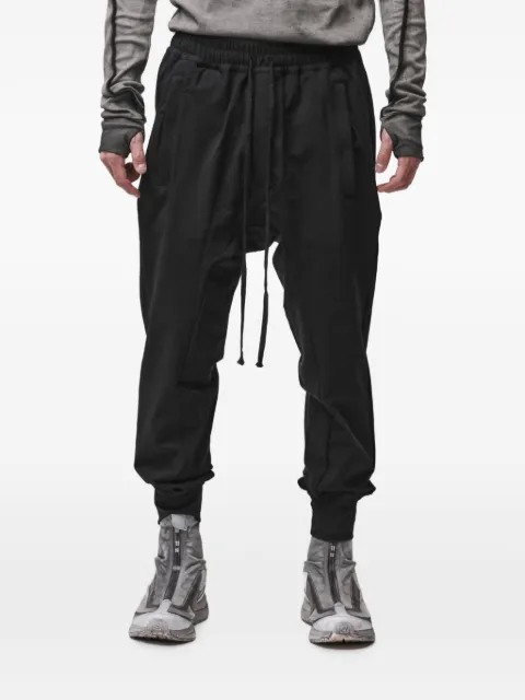 Thom Krom drop-crotch drawstring-waist track pants