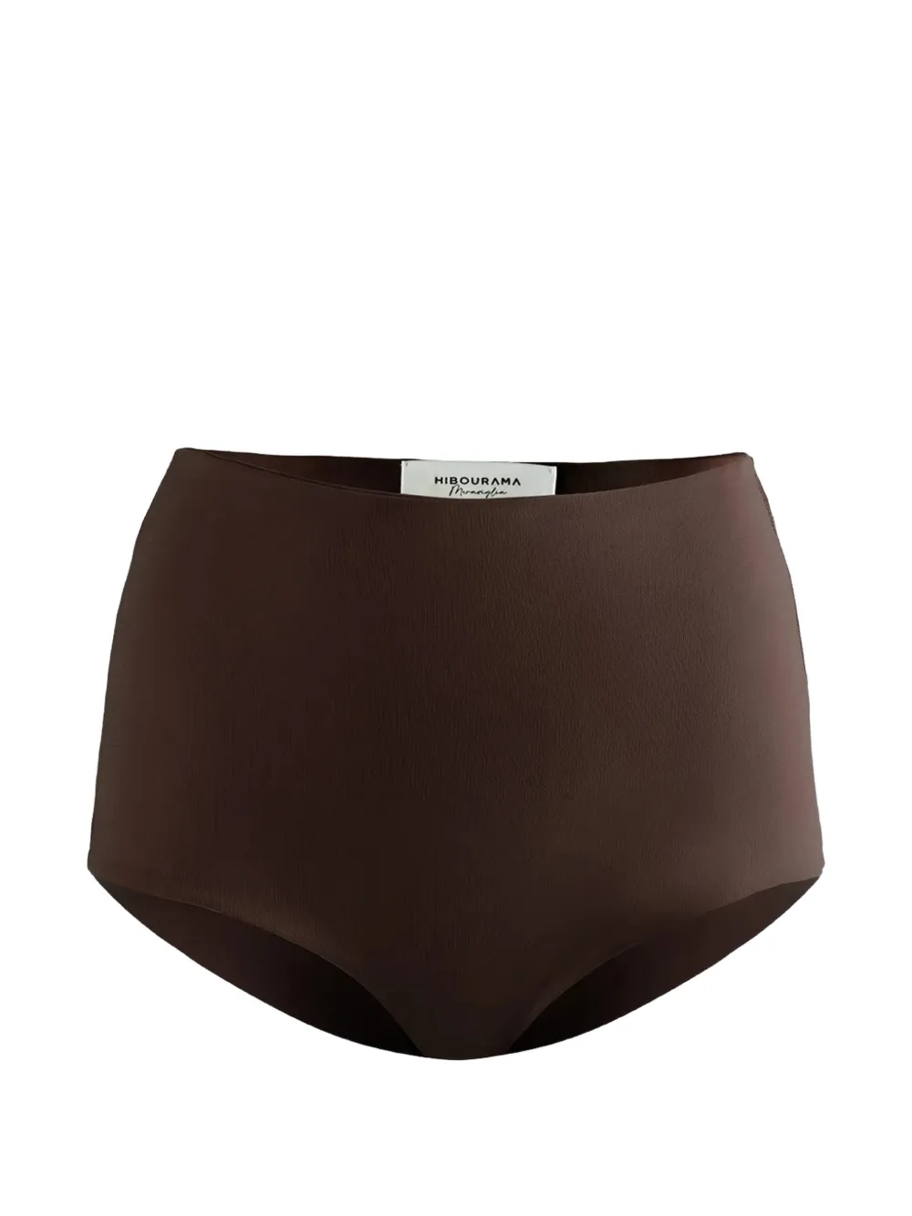 Hibourama Slip a vita alta - Marrone