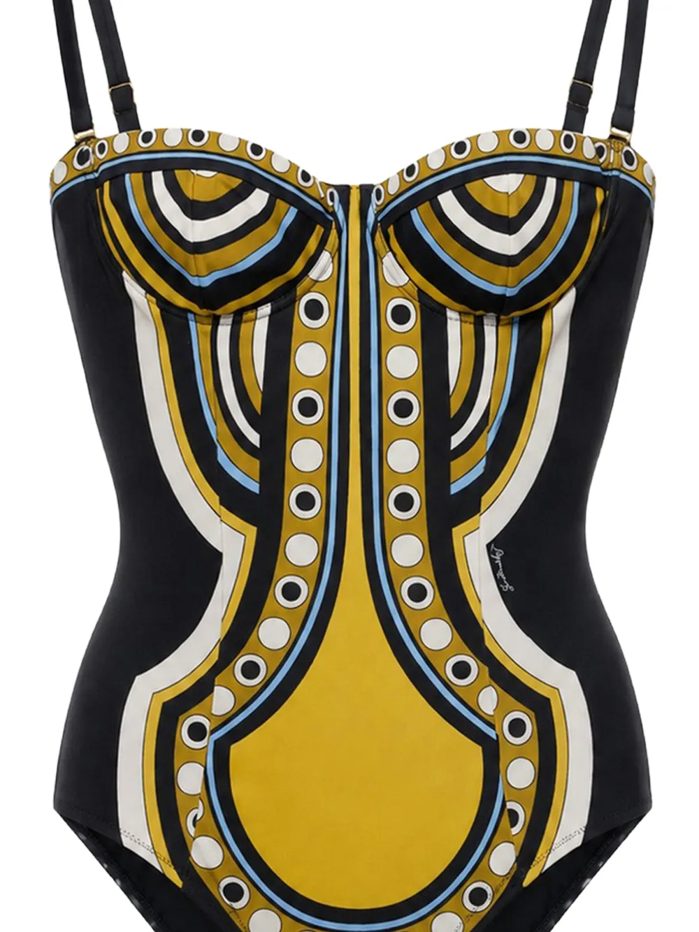 La DoubleJ Ursula Sanctuary placée lycra badpak Zwart