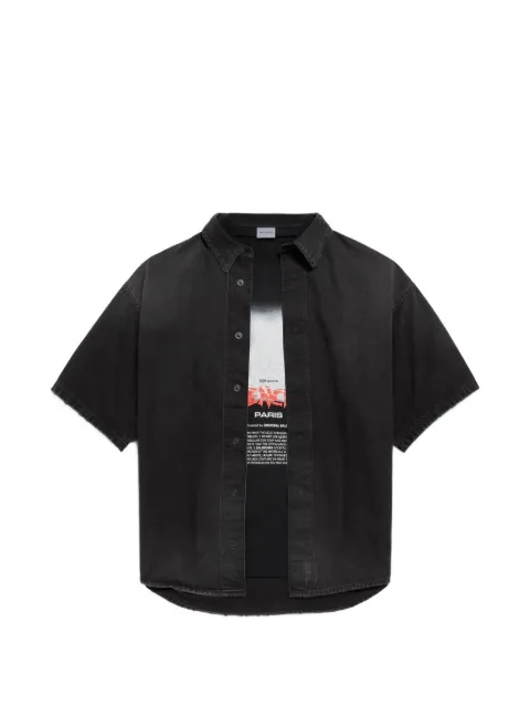 Balenciaga camisa híbrida The Door