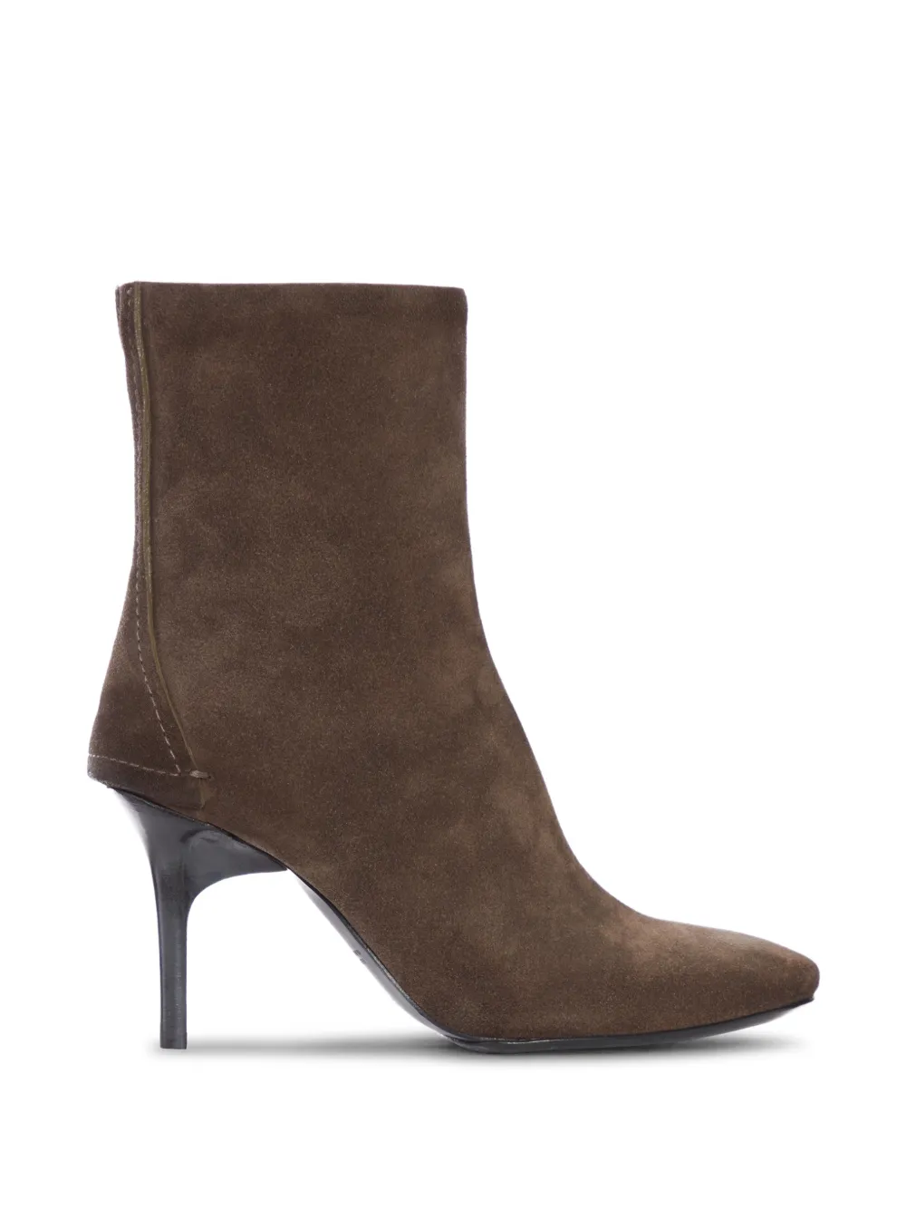 CAPASA MILANO pointed-toe suede ankle boots