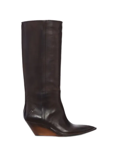 CAPASA MILANO Camperos knee-high leather boots