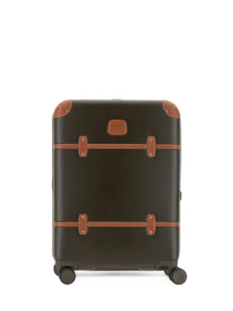 Bric's Bellagio leather-trimmed suitcase
