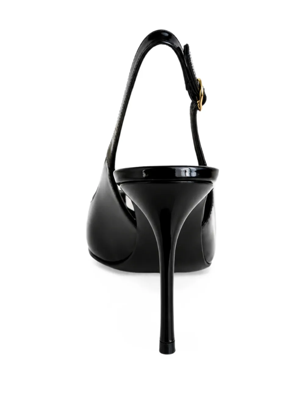 Dolce & Gabbana DG logo slingback pumps Zwart