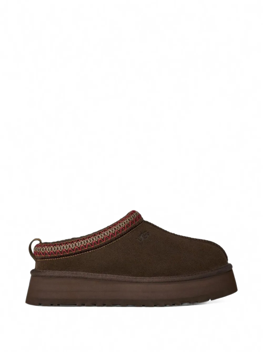 UGG Tazz II embroidered suede sandals - Marrone