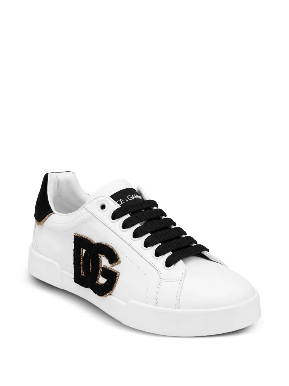 Dolce & Gabbana DG logo-patch sneakers Wit