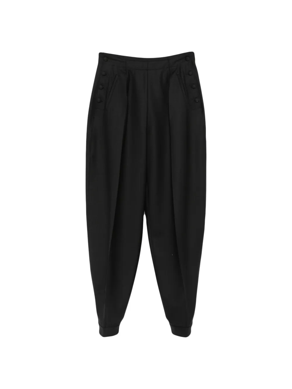 DARKPARK Taylor button-embellished pleated trousers
