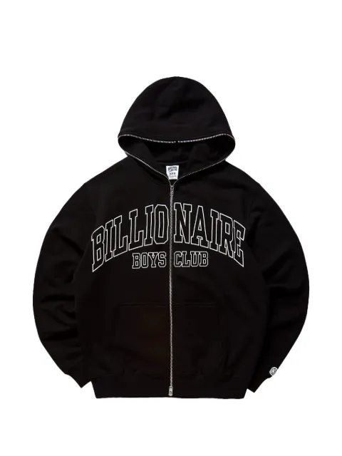 Billionaire Boys Club logo-print zip-up hoodie