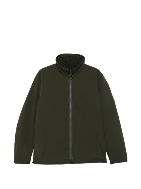 Barbour reversible fleece zip-up jacket