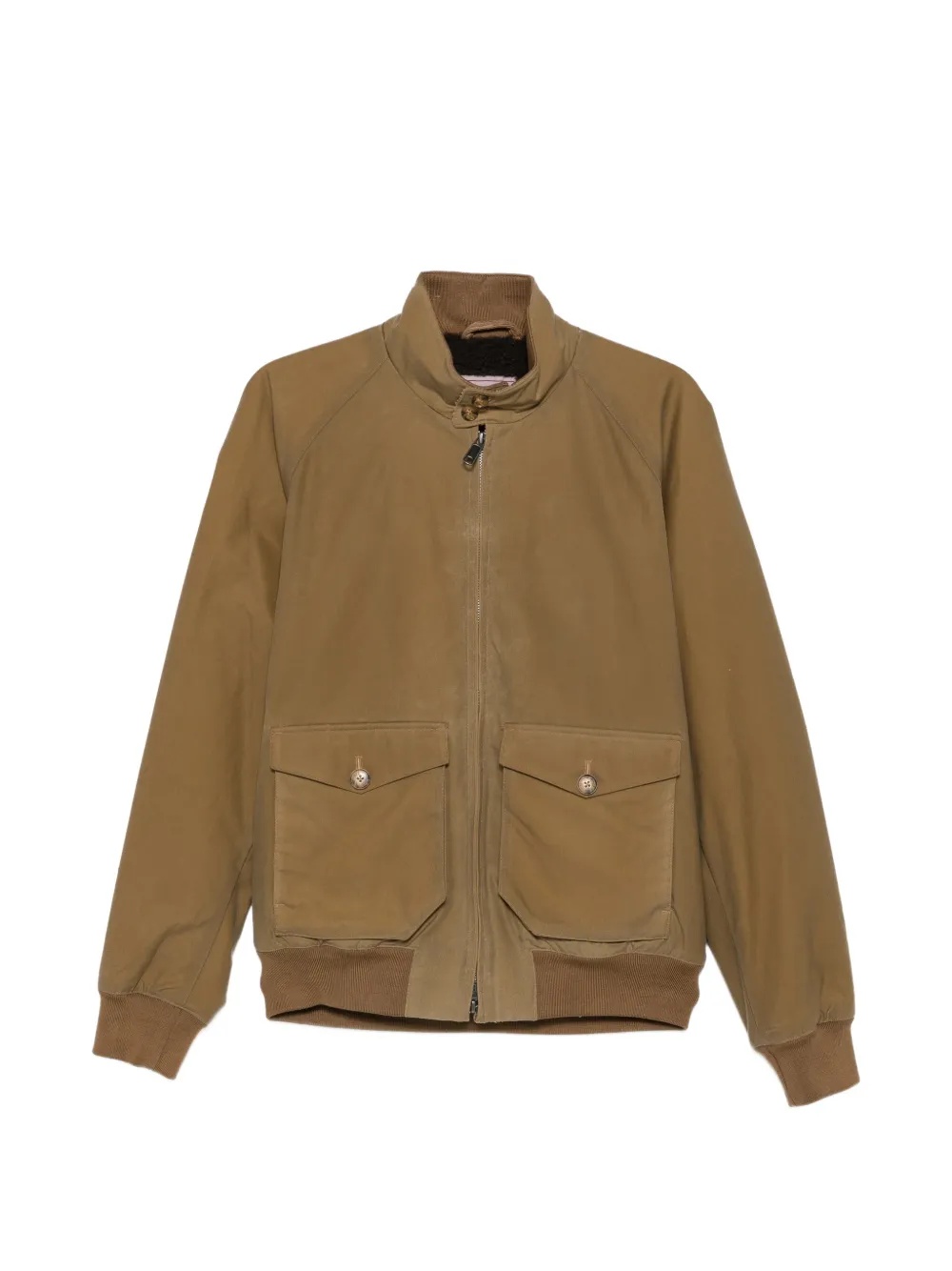 Baracuta G9 waxed bomber jacket - Braun