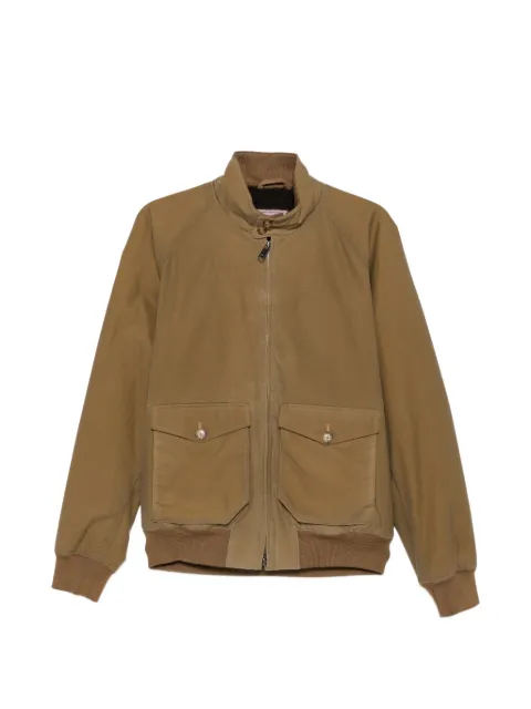 Baracuta G9 waxed bomber jacket