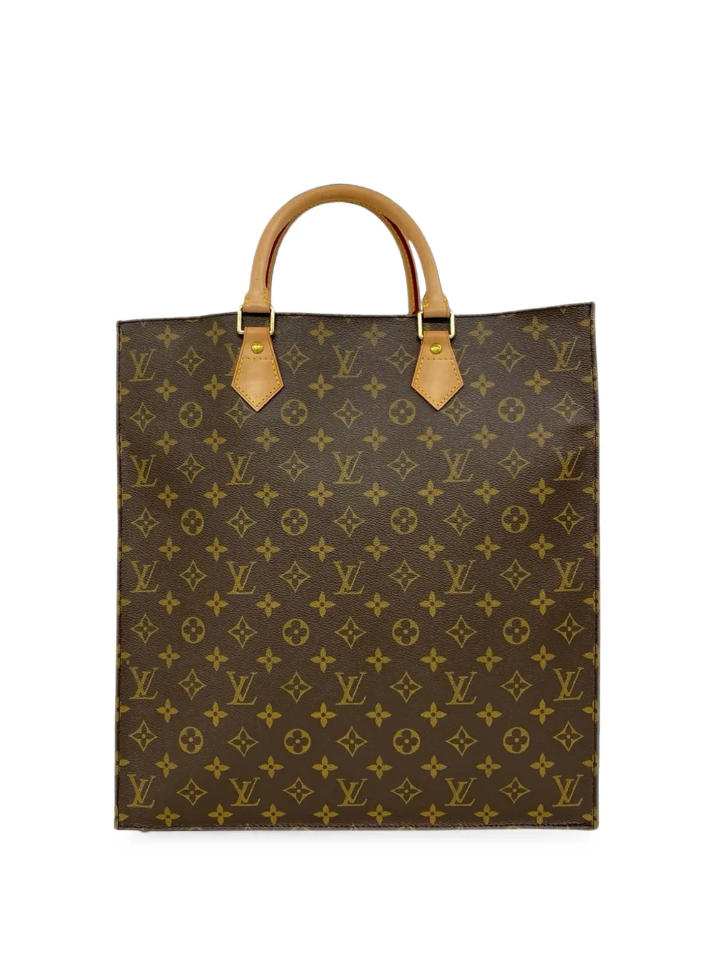 Louis Vuitton Pre-Owned 2001 Monogram Sac Plat tote bag - Marrone