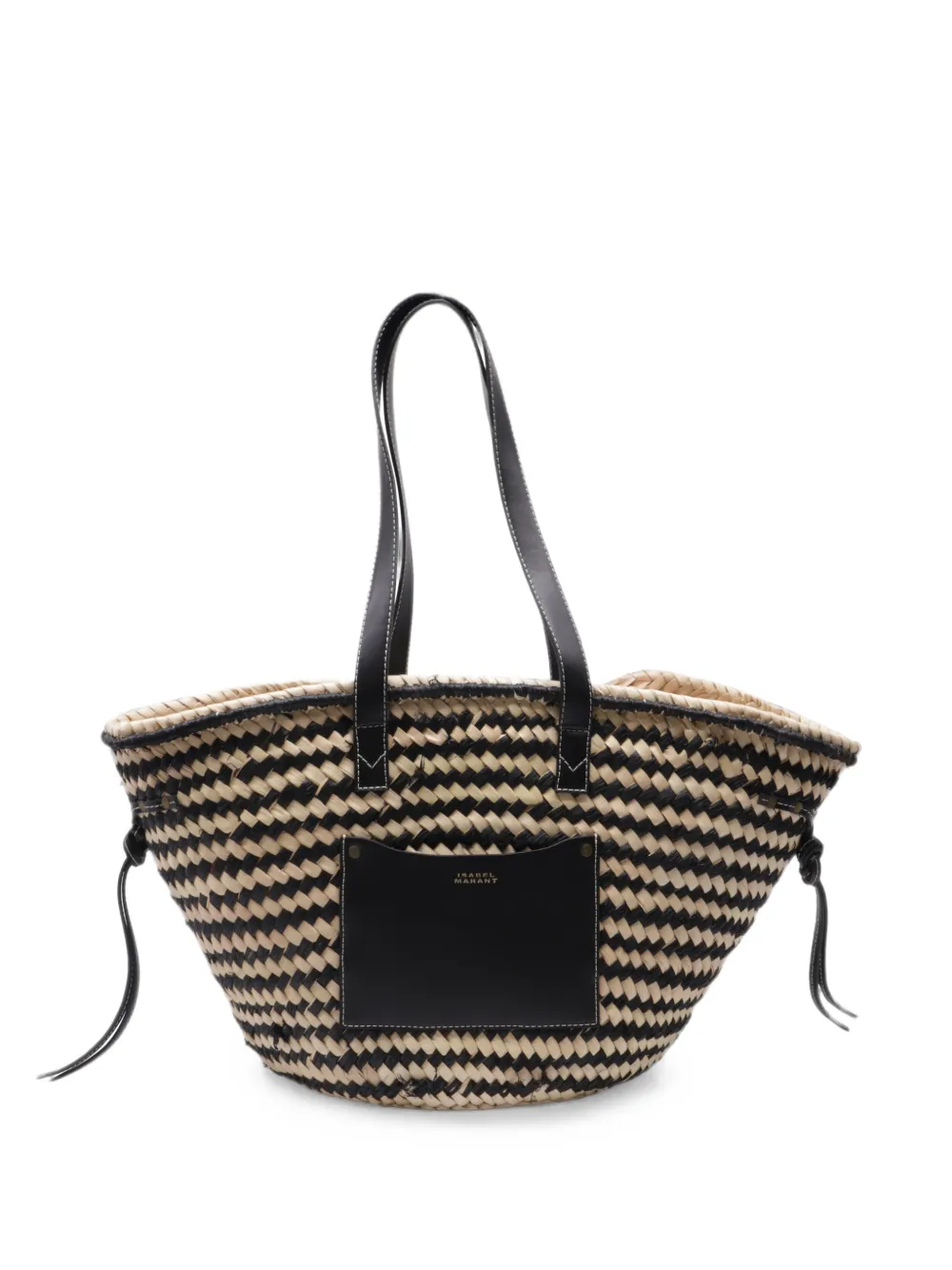 Isabel Marant Vintage Cadix woven basket bag - Toni neutri