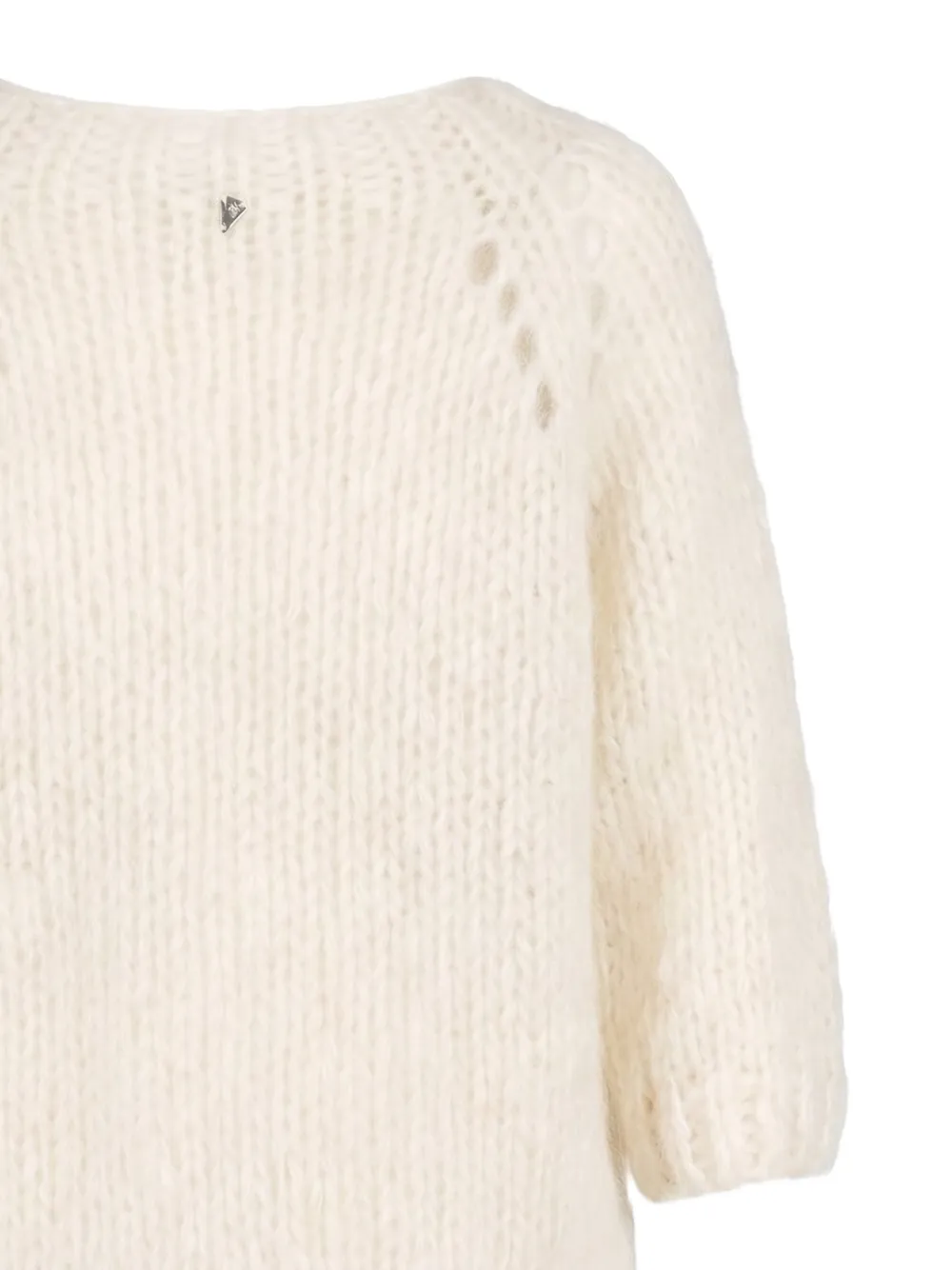 DONDUP Grofgebreide trui Beige