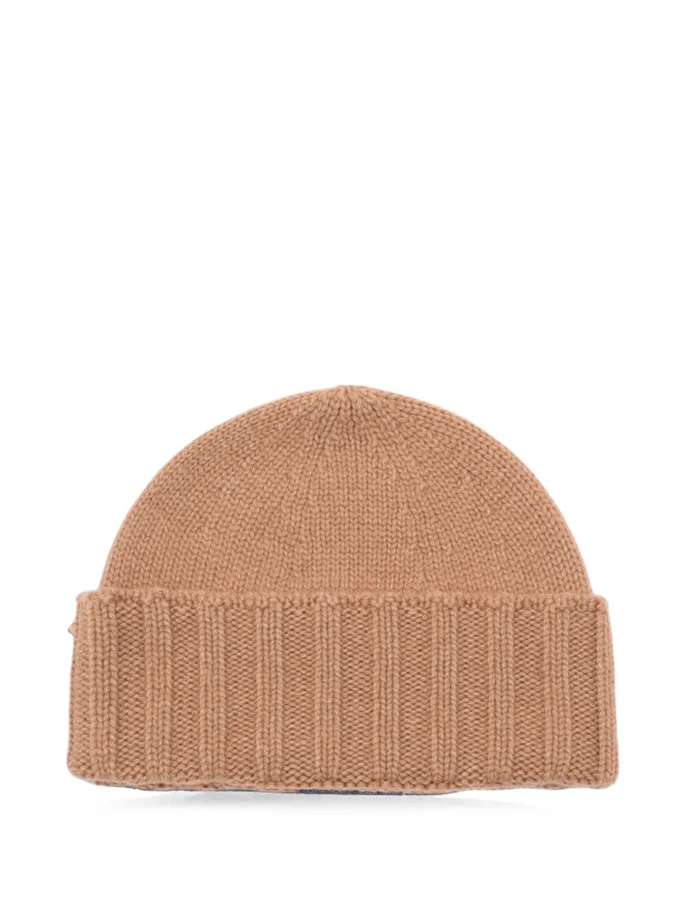 Drumohr ribbed-knit cashmere beanie hat - Toni neutri