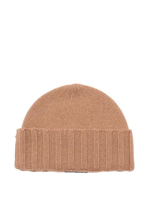 Drumohr ribbed-knit cashmere beanie hat