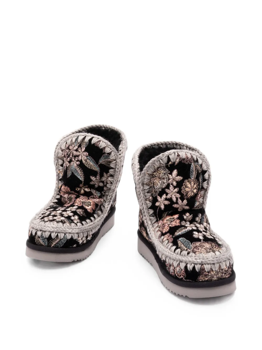 Mou Eskimo 18 Botanical boots Zwart