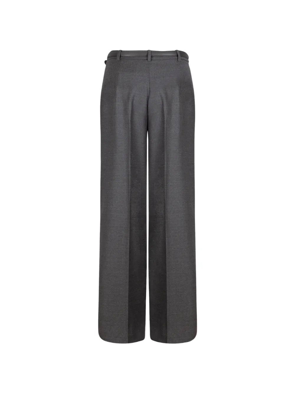 Max Mara Plooibroek met ceintuur Grijs