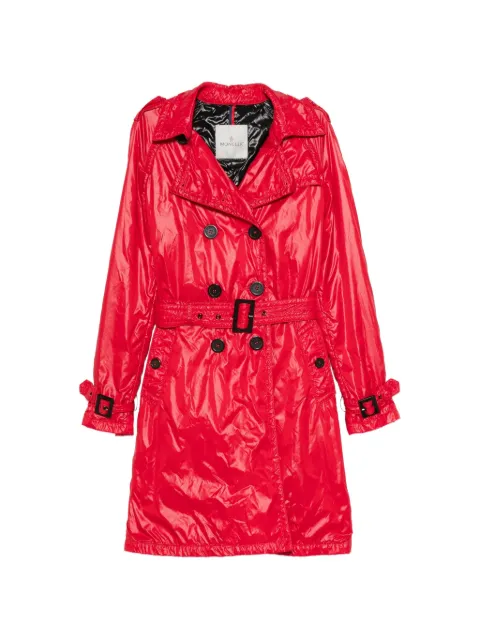 Moncler Vintage 2010s double-breasted belted coat