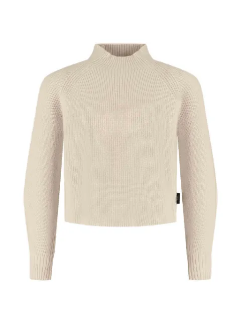 Il Gufo ribbed-knit raglan-sleeve sweater