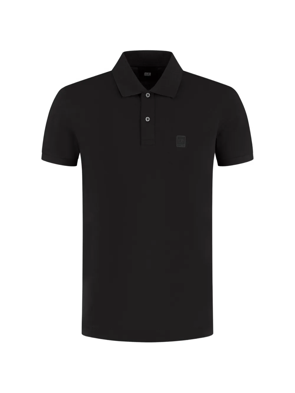 C.P. Company Metropolis Series logo-patch polo shirt - Nero