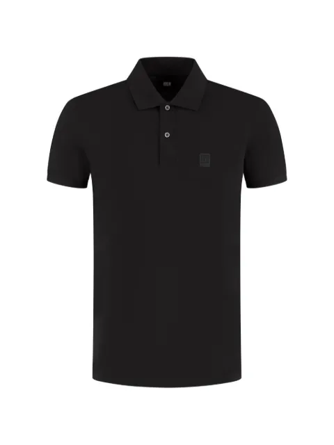 C.P. Company Metropolis Series logo-patch polo shirt