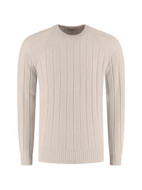 Gran Sasso ribbed-knit raglan-sleeve sweater