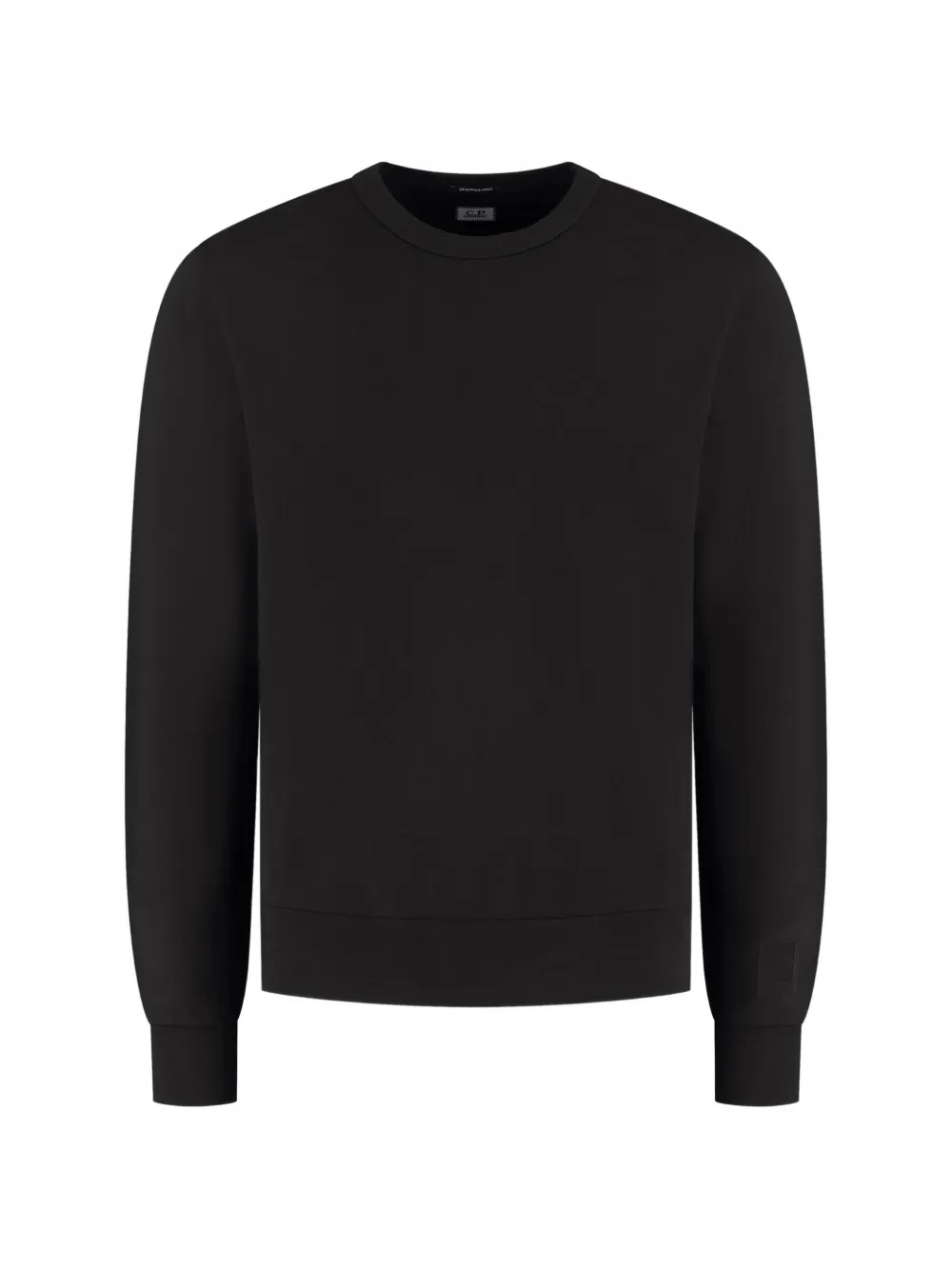 C.P. Company Metropolis Series logo-patch sweater Zwart