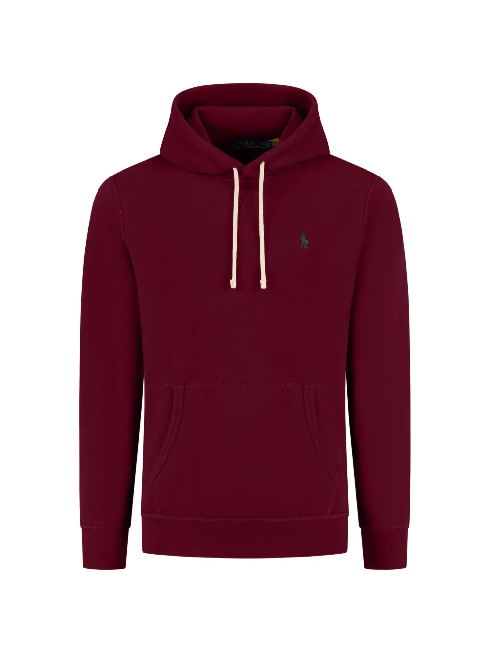 Polo Ralph Lauren logo-embroidered drawstring hoodie - Rot