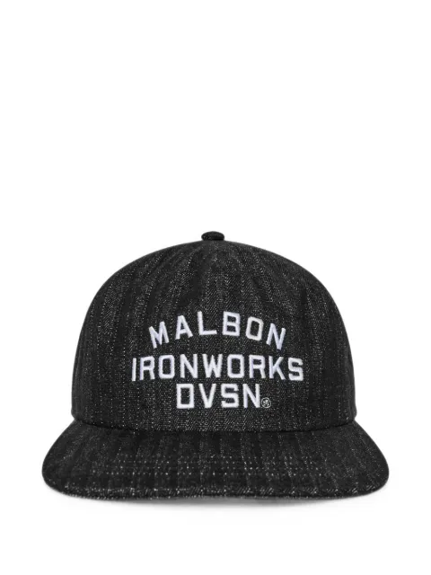 Malbon Golf Foreman herringbone-pattern cap