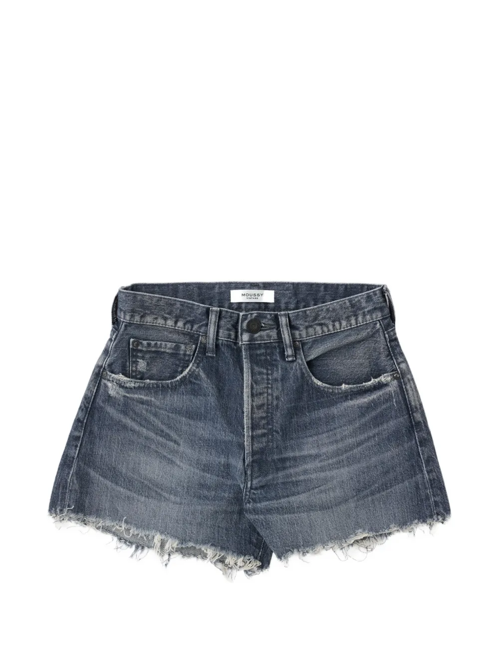 Moussy Vintage Glenview frayed shorts