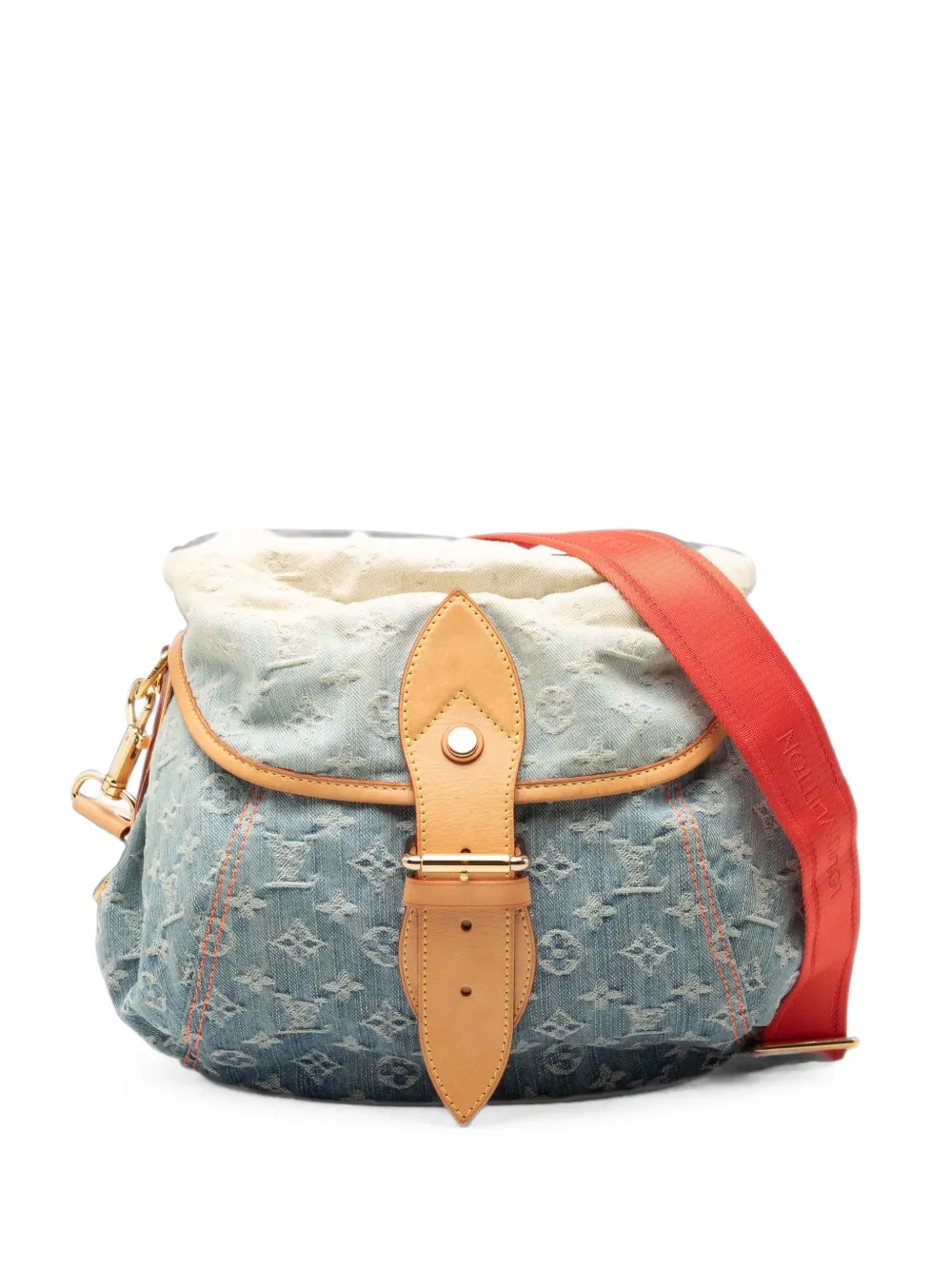 Louis Vuitton Pre-Owned 2010 Monogram Denim Sunshine Crossbody Bag