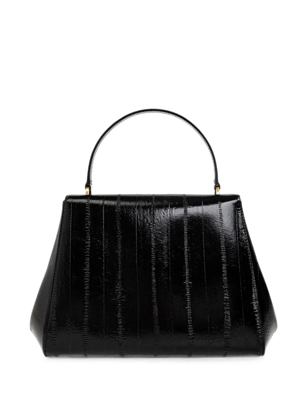 NEOUS Thala Leather Tote Bag in Black, view 3