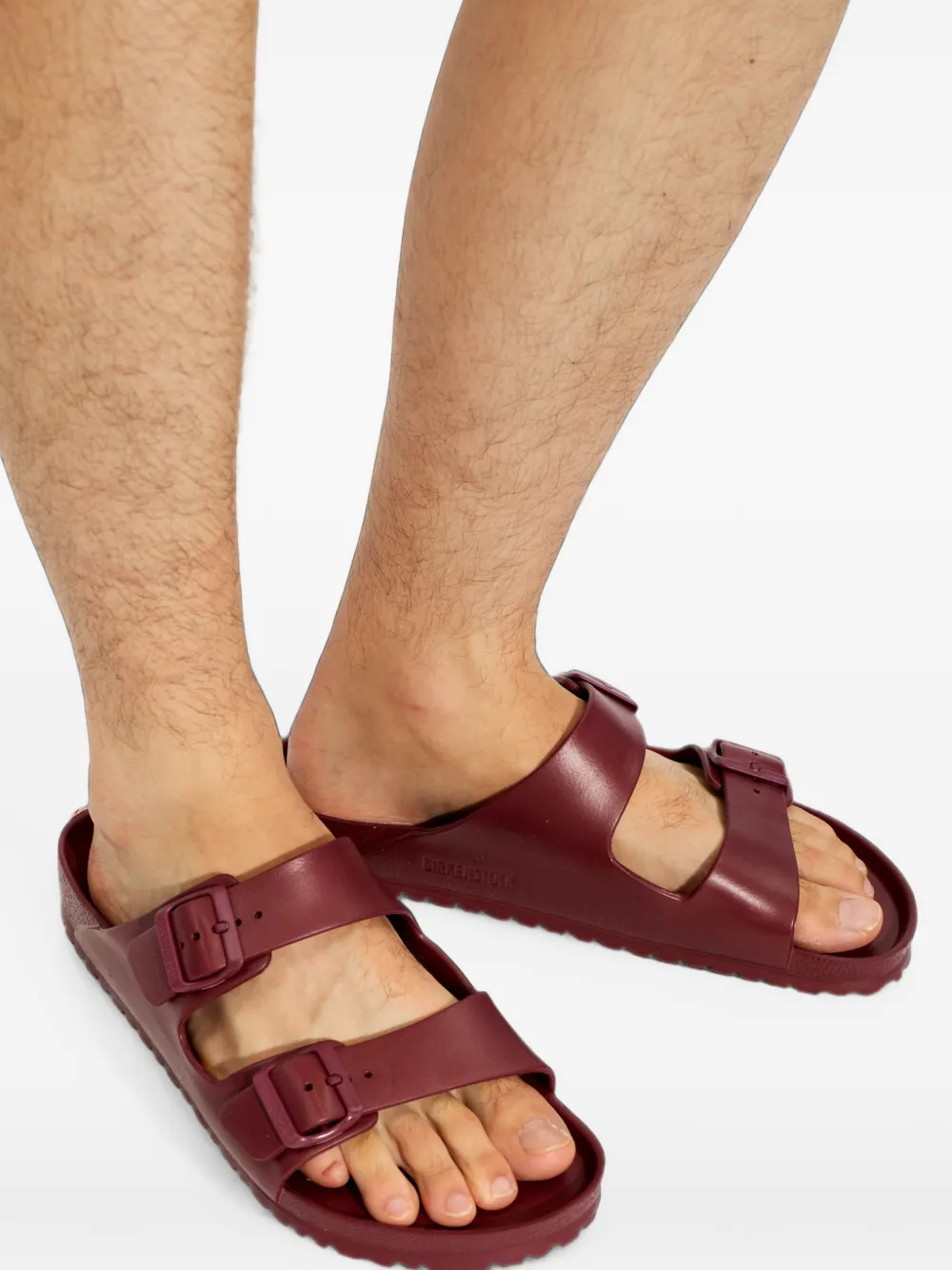 Birkenstock Arizona EVA slides Rood