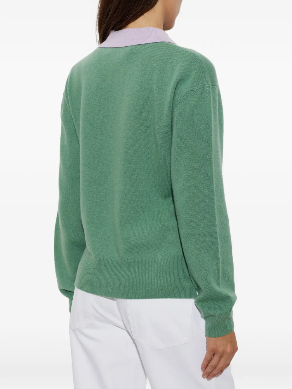 Marni Poloshirt met lange mouwen Groen
