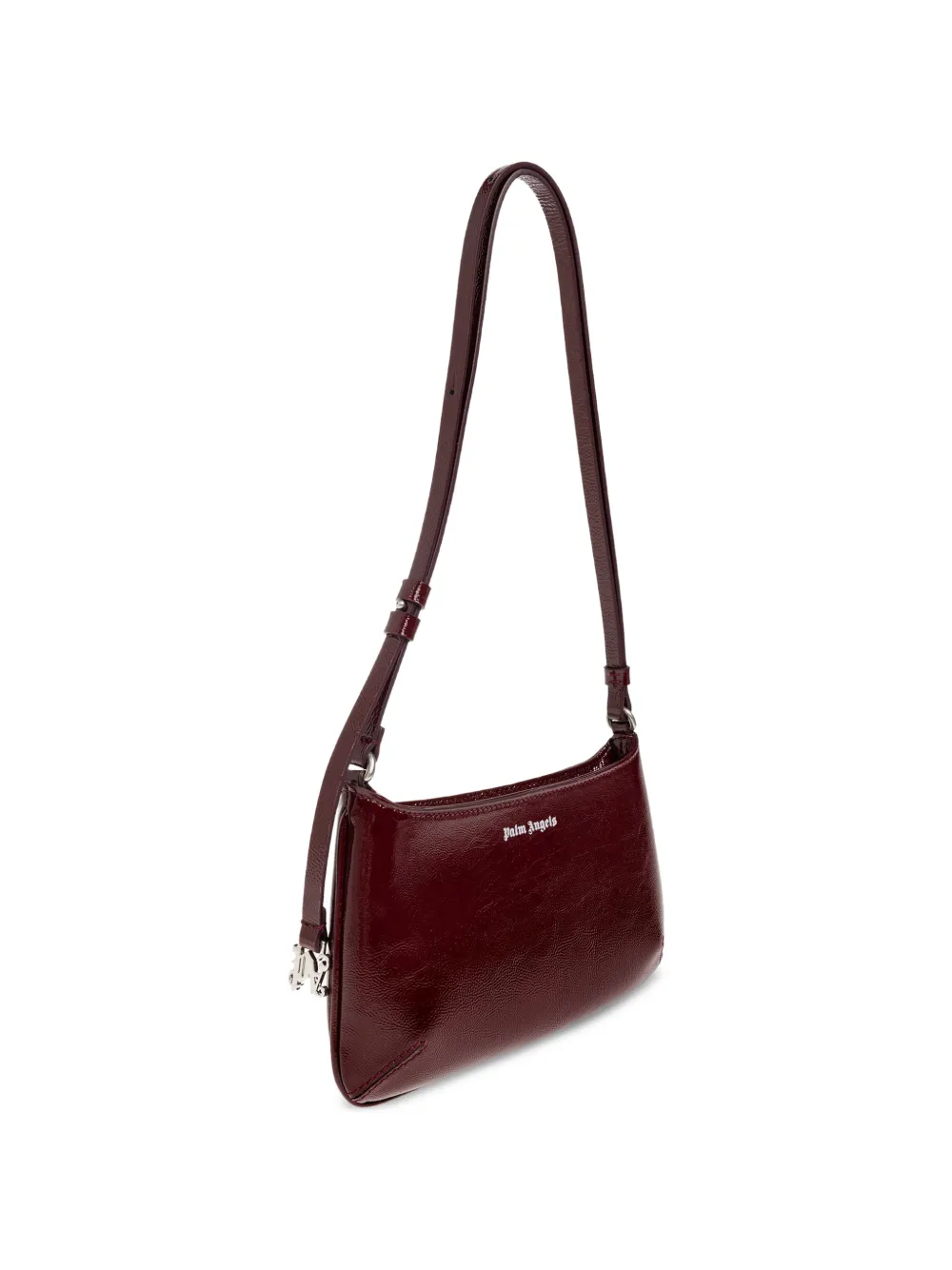 Palm Angels Giorgina leren schoudertas Rood