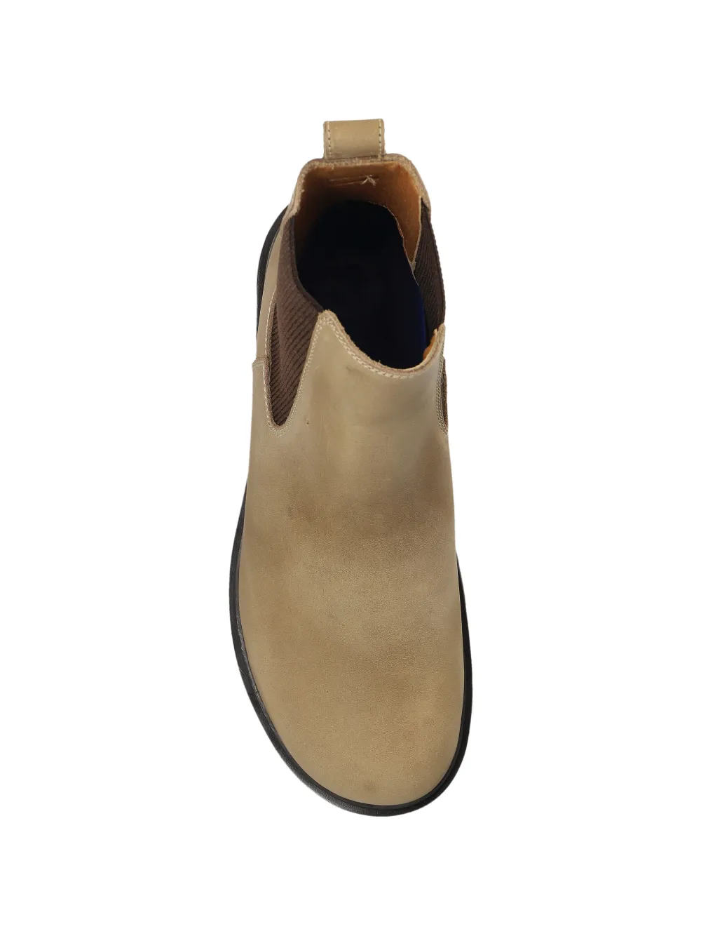 Birkenstock Highwood leather Chelsea boots Beige