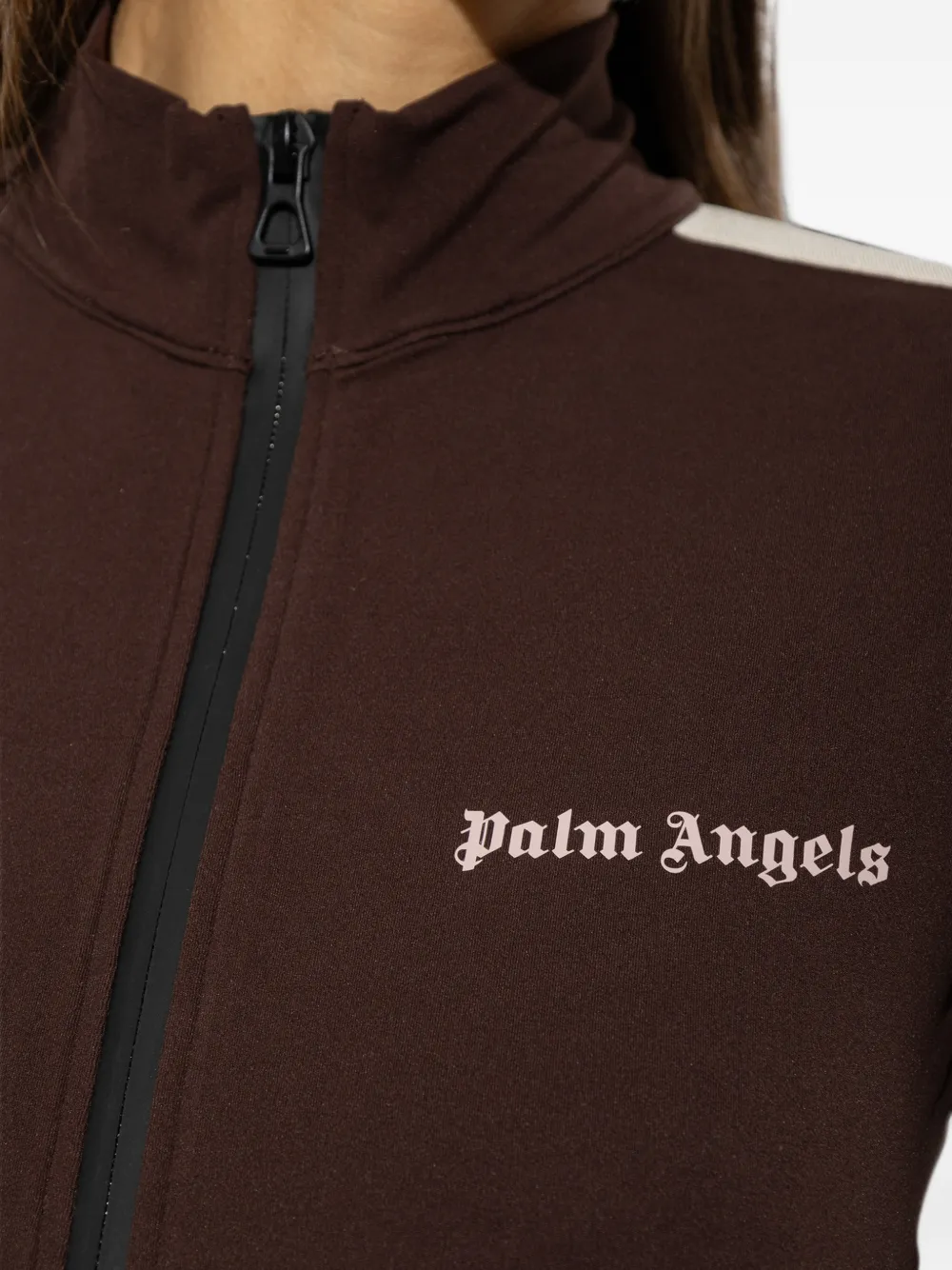 Palm Angels Sweater met zijstreep Bruin