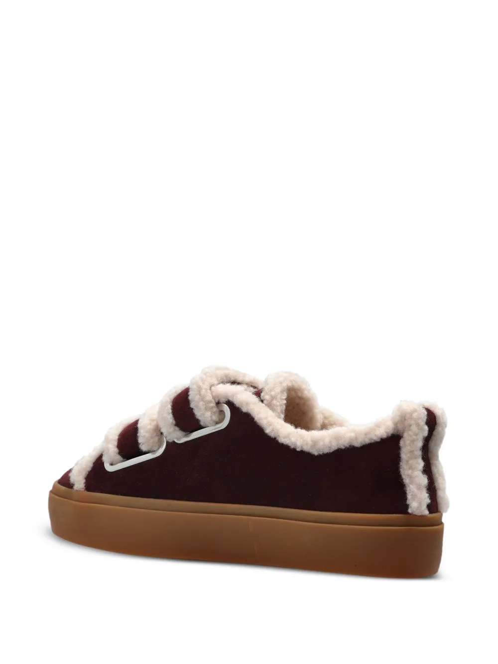 Inuikii Lammy low-top sneakers met klittenband Rood