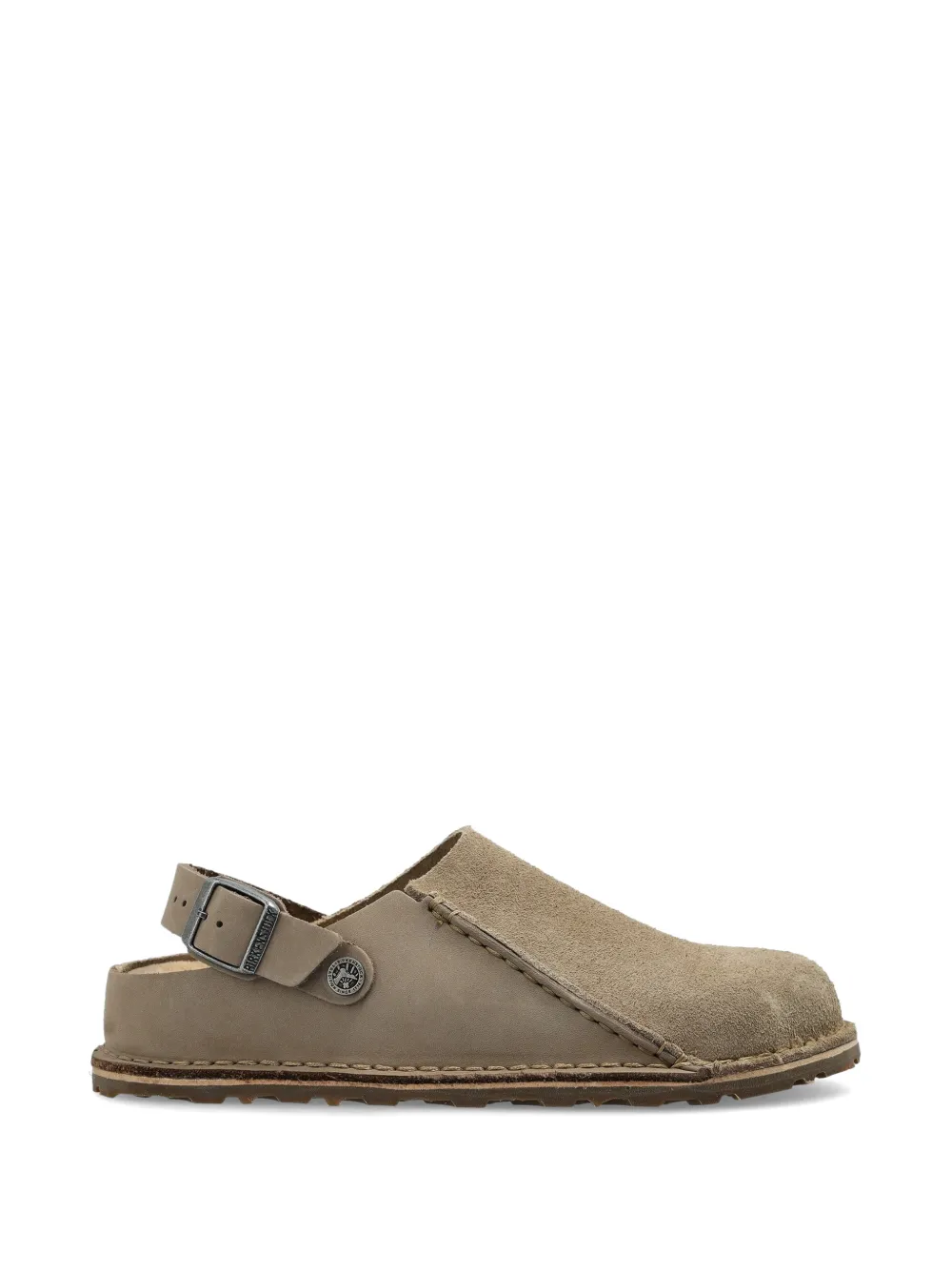 Birkenstock Lutry Premium Split flat mules - Toni neutri
