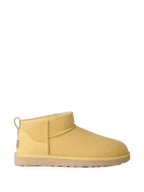 UGG Classic Ultra Mini suede slip-on boots