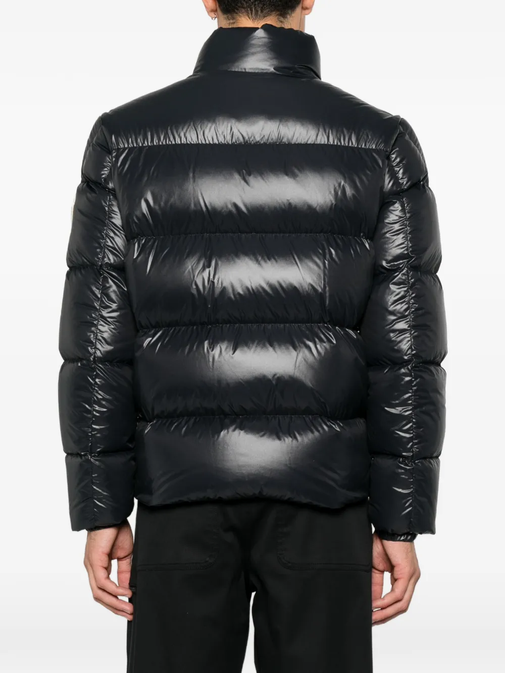 Moncler Bendola gewatteerd jack Zwart