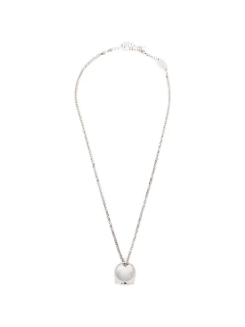 DSQUARED2 D2 Upside Down ring pendant necklace