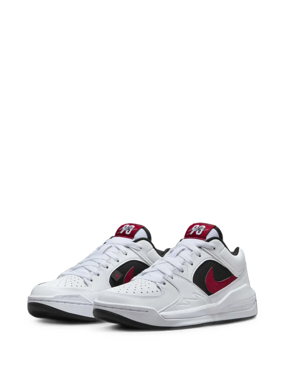 Jordan Kids Stadium 90 "White Black Gym Red" sneakers Wit