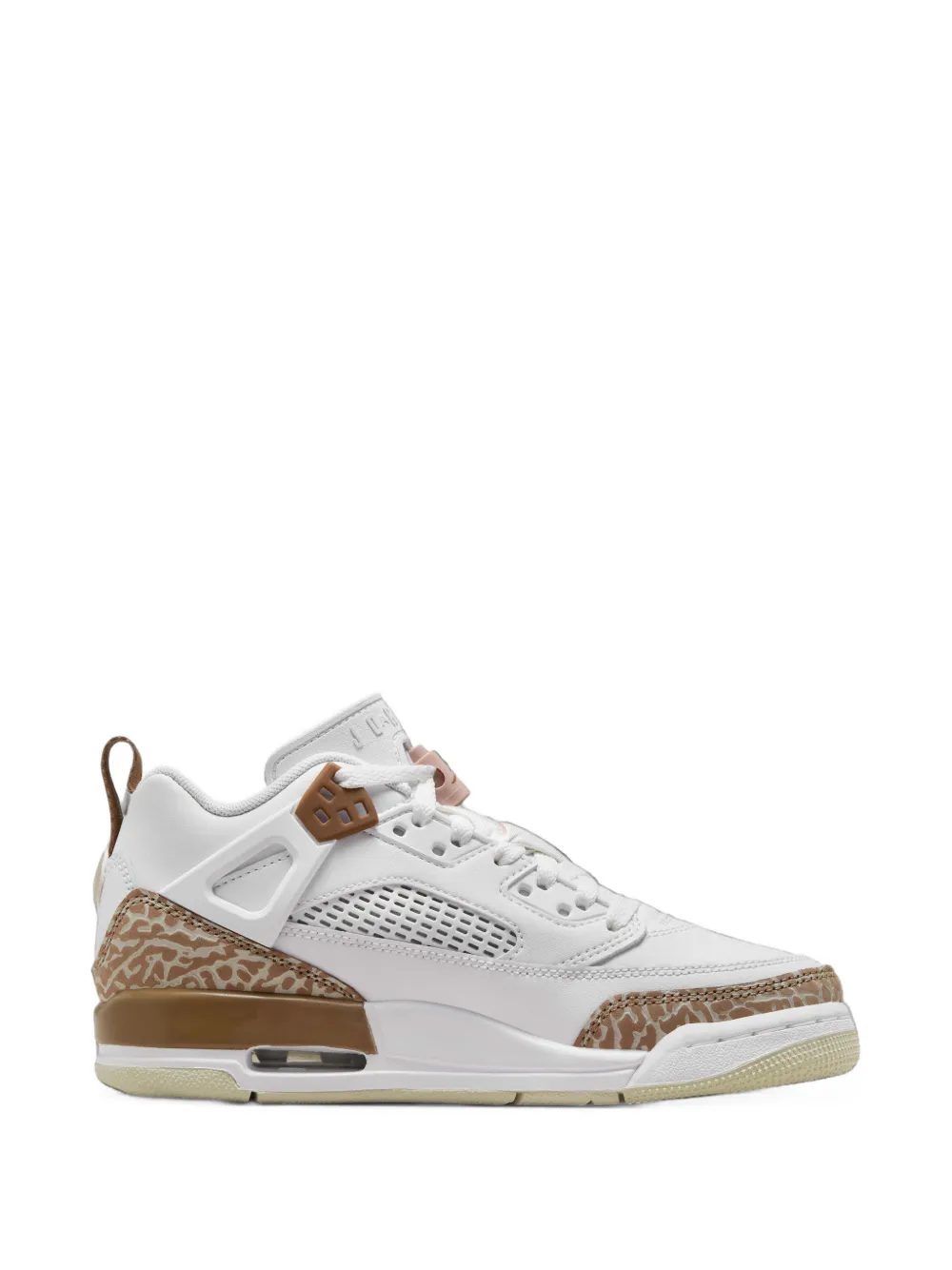 Jordan Kids Spizike Low "Archaeo Brown" sneakers Wit