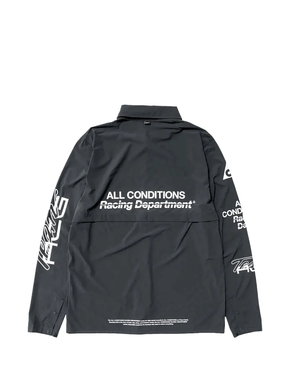 Nike ACG Aireez graphic-print shirt Grijs