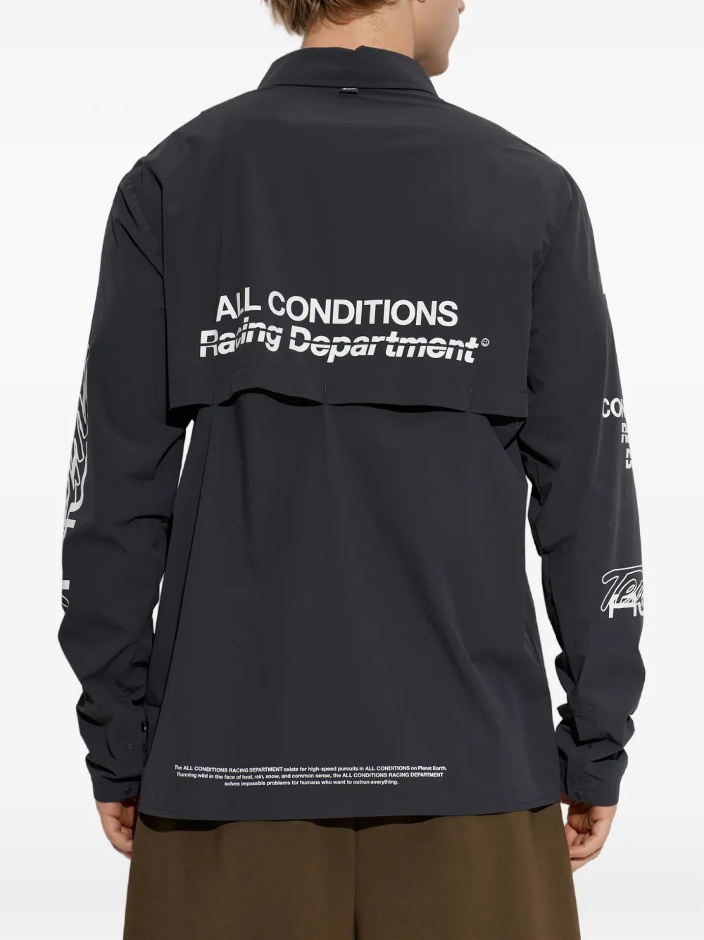 Nike ACG Aireez overhemd met grafische print Grijs