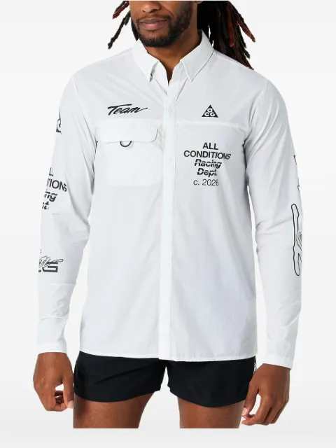 Nike ACG Aireez graphic-print shirt