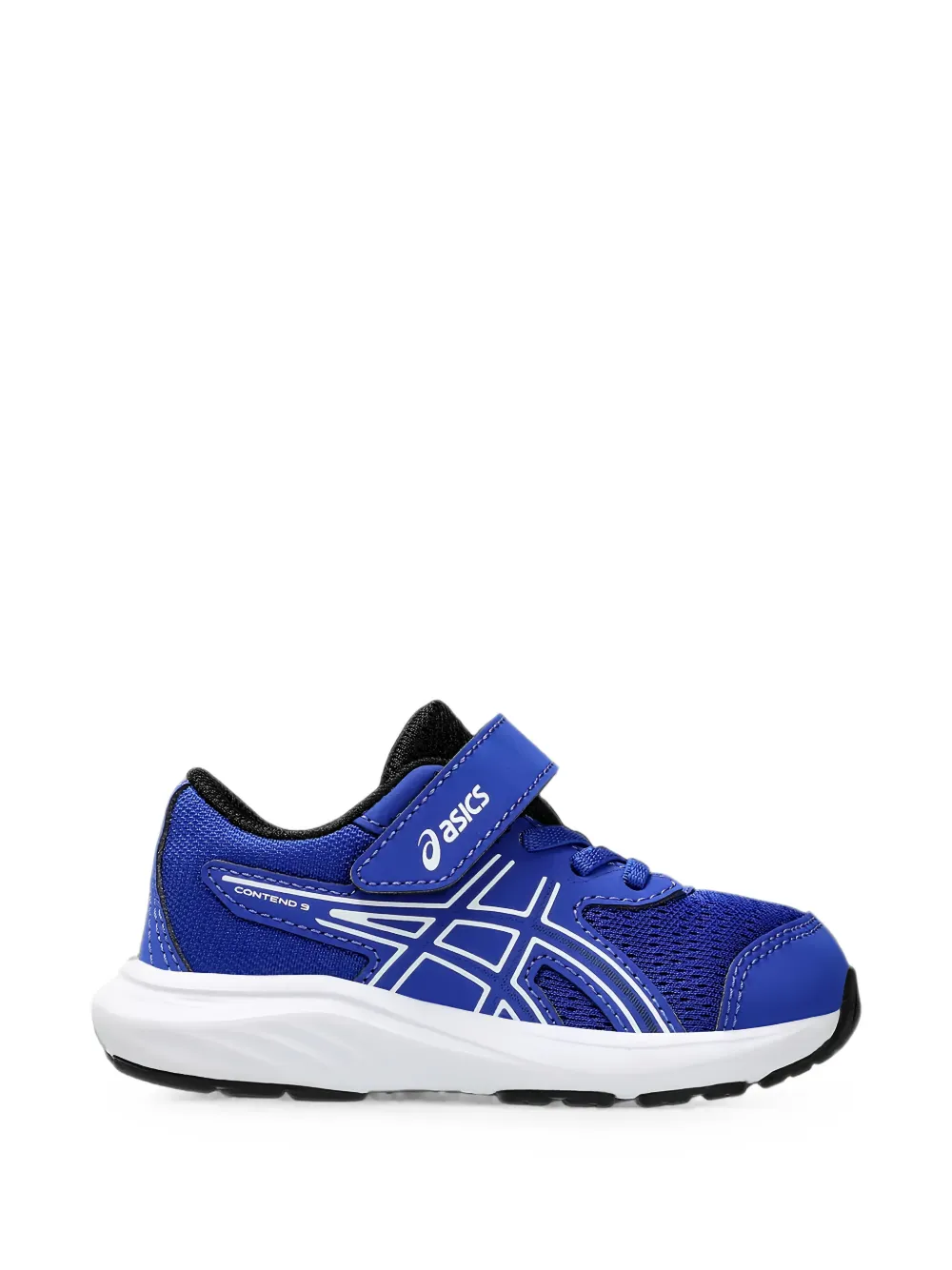 ASICS Contend 9 GS touch-strap sneakers Blauw